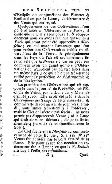 Histoire de l'Académie royale des sciences avec les Mémoires de mathematique & de physique, pour la même année, tires des registres de cette Académie.