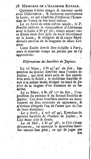 Histoire de l'Académie royale des sciences avec les Mémoires de mathematique & de physique, pour la même année, tires des registres de cette Académie.