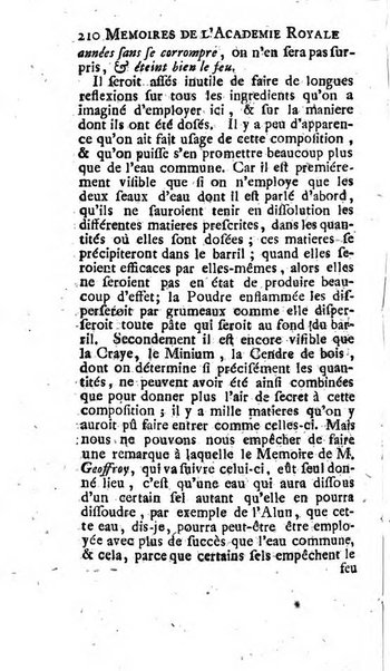 Histoire de l'Académie royale des sciences avec les Mémoires de mathematique & de physique, pour la même année, tires des registres de cette Académie.