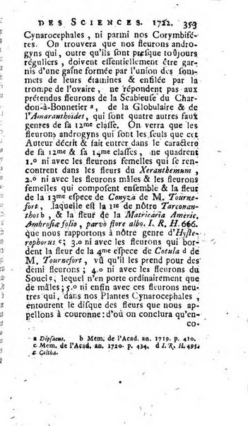 Histoire de l'Académie royale des sciences avec les Mémoires de mathematique & de physique, pour la même année, tires des registres de cette Académie.