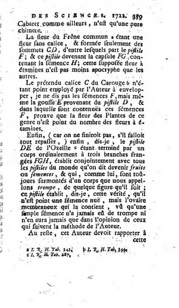 Histoire de l'Académie royale des sciences avec les Mémoires de mathematique & de physique, pour la même année, tires des registres de cette Académie.