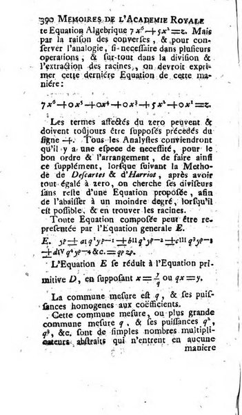 Histoire de l'Académie royale des sciences avec les Mémoires de mathematique & de physique, pour la même année, tires des registres de cette Académie.