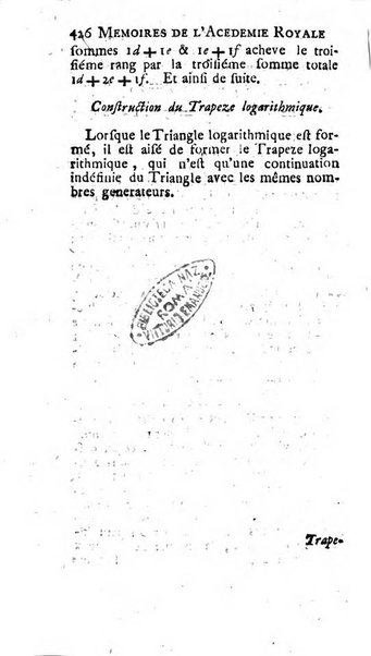 Histoire de l'Académie royale des sciences avec les Mémoires de mathematique & de physique, pour la même année, tires des registres de cette Académie.