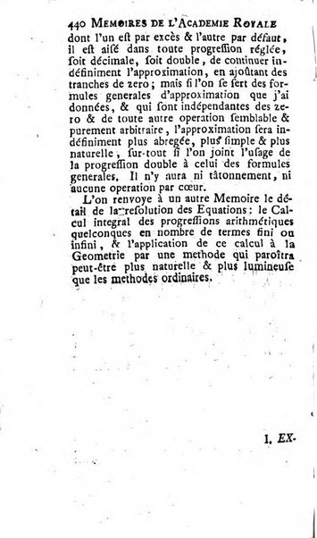 Histoire de l'Académie royale des sciences avec les Mémoires de mathematique & de physique, pour la même année, tires des registres de cette Académie.