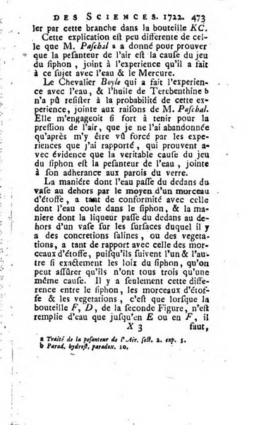 Histoire de l'Académie royale des sciences avec les Mémoires de mathematique & de physique, pour la même année, tires des registres de cette Académie.