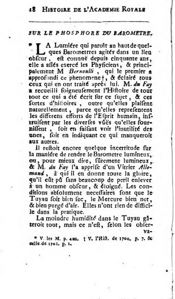 Histoire de l'Académie royale des sciences avec les Mémoires de mathematique & de physique, pour la même année, tires des registres de cette Académie.