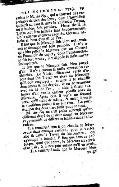 Histoire de l'Académie royale des sciences avec les Mémoires de mathematique & de physique, pour la même année, tires des registres de cette Académie.