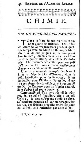 Histoire de l'Académie royale des sciences avec les Mémoires de mathematique & de physique, pour la même année, tires des registres de cette Académie.