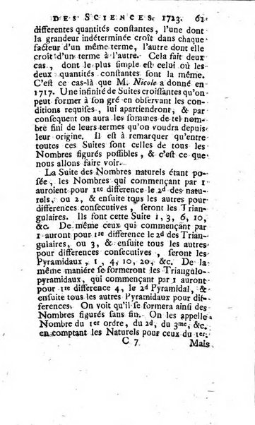 Histoire de l'Académie royale des sciences avec les Mémoires de mathematique & de physique, pour la même année, tires des registres de cette Académie.