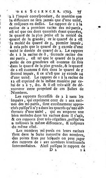 Histoire de l'Académie royale des sciences avec les Mémoires de mathematique & de physique, pour la même année, tires des registres de cette Académie.