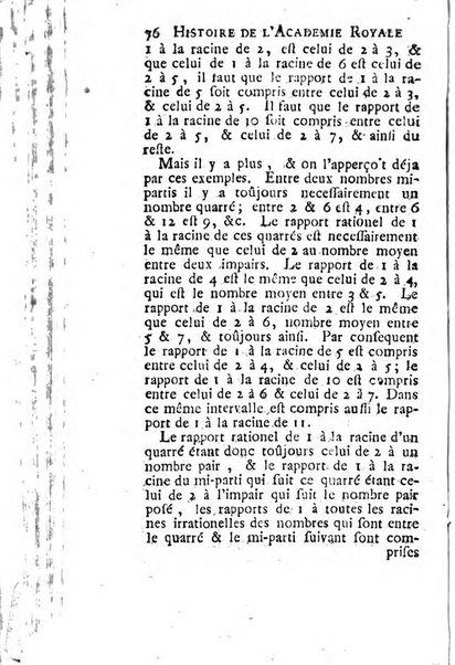 Histoire de l'Académie royale des sciences avec les Mémoires de mathematique & de physique, pour la même année, tires des registres de cette Académie.