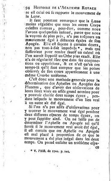 Histoire de l'Académie royale des sciences avec les Mémoires de mathematique & de physique, pour la même année, tires des registres de cette Académie.