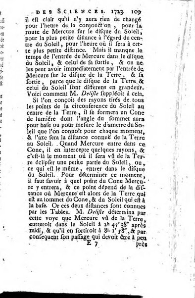 Histoire de l'Académie royale des sciences avec les Mémoires de mathematique & de physique, pour la même année, tires des registres de cette Académie.