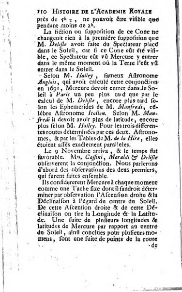 Histoire de l'Académie royale des sciences avec les Mémoires de mathematique & de physique, pour la même année, tires des registres de cette Académie.