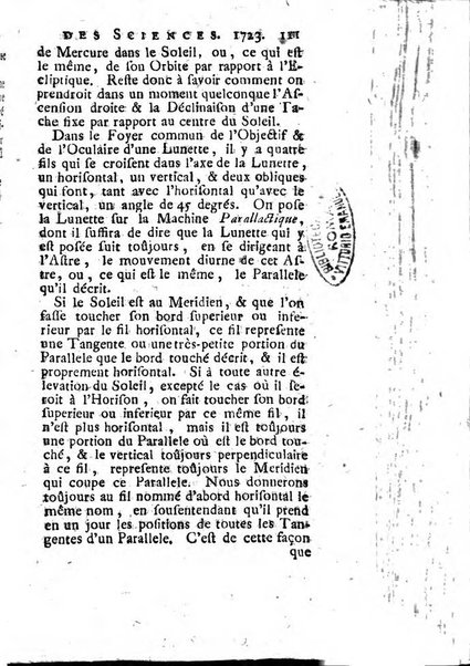 Histoire de l'Académie royale des sciences avec les Mémoires de mathematique & de physique, pour la même année, tires des registres de cette Académie.