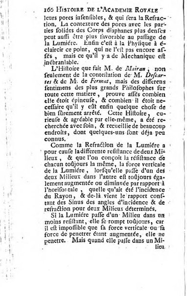 Histoire de l'Académie royale des sciences avec les Mémoires de mathematique & de physique, pour la même année, tires des registres de cette Académie.