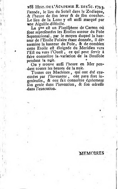 Histoire de l'Académie royale des sciences avec les Mémoires de mathematique & de physique, pour la même année, tires des registres de cette Académie.