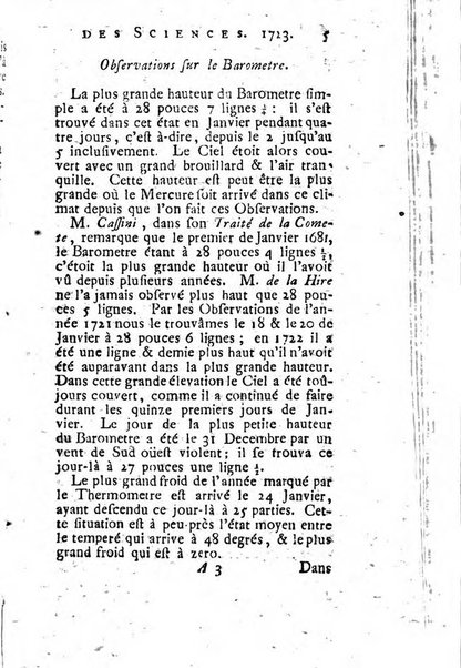 Histoire de l'Académie royale des sciences avec les Mémoires de mathematique & de physique, pour la même année, tires des registres de cette Académie.