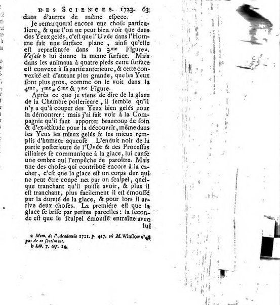 Histoire de l'Académie royale des sciences avec les Mémoires de mathematique & de physique, pour la même année, tires des registres de cette Académie.