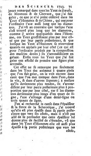 Histoire de l'Académie royale des sciences avec les Mémoires de mathematique & de physique, pour la même année, tires des registres de cette Académie.