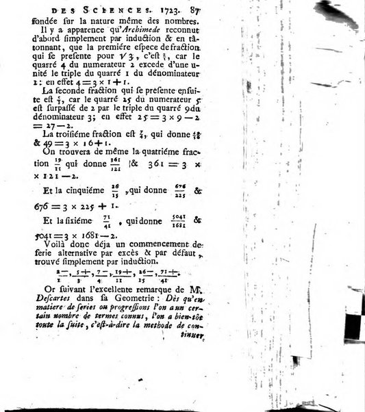 Histoire de l'Académie royale des sciences avec les Mémoires de mathematique & de physique, pour la même année, tires des registres de cette Académie.