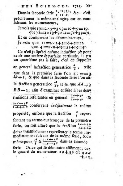 Histoire de l'Académie royale des sciences avec les Mémoires de mathematique & de physique, pour la même année, tires des registres de cette Académie.