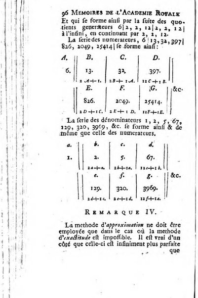 Histoire de l'Académie royale des sciences avec les Mémoires de mathematique & de physique, pour la même année, tires des registres de cette Académie.