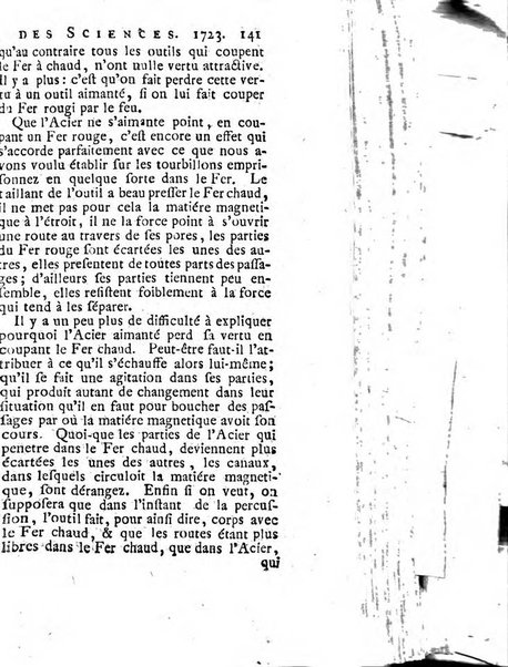 Histoire de l'Académie royale des sciences avec les Mémoires de mathematique & de physique, pour la même année, tires des registres de cette Académie.