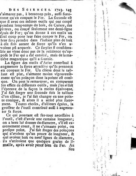 Histoire de l'Académie royale des sciences avec les Mémoires de mathematique & de physique, pour la même année, tires des registres de cette Académie.