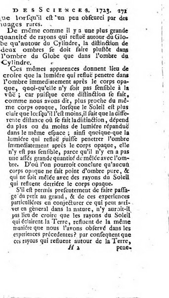 Histoire de l'Académie royale des sciences avec les Mémoires de mathematique & de physique, pour la même année, tires des registres de cette Académie.