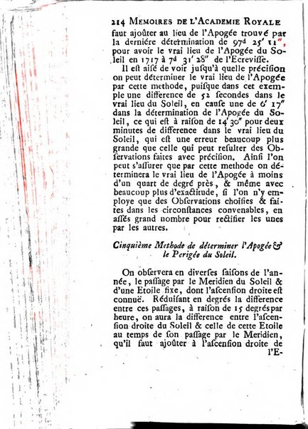 Histoire de l'Académie royale des sciences avec les Mémoires de mathematique & de physique, pour la même année, tires des registres de cette Académie.