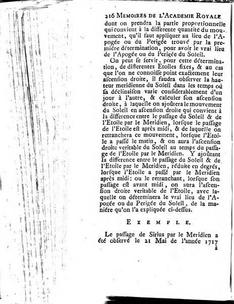 Histoire de l'Académie royale des sciences avec les Mémoires de mathematique & de physique, pour la même année, tires des registres de cette Académie.