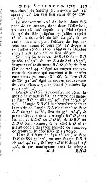 Histoire de l'Académie royale des sciences avec les Mémoires de mathematique & de physique, pour la même année, tires des registres de cette Académie.