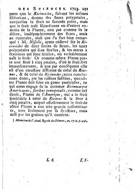 Histoire de l'Académie royale des sciences avec les Mémoires de mathematique & de physique, pour la même année, tires des registres de cette Académie.