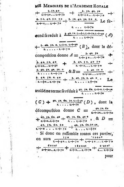 Histoire de l'Académie royale des sciences avec les Mémoires de mathematique & de physique, pour la même année, tires des registres de cette Académie.