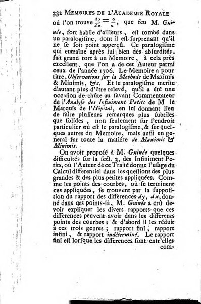 Histoire de l'Académie royale des sciences avec les Mémoires de mathematique & de physique, pour la même année, tires des registres de cette Académie.