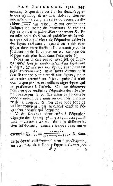 Histoire de l'Académie royale des sciences avec les Mémoires de mathematique & de physique, pour la même année, tires des registres de cette Académie.