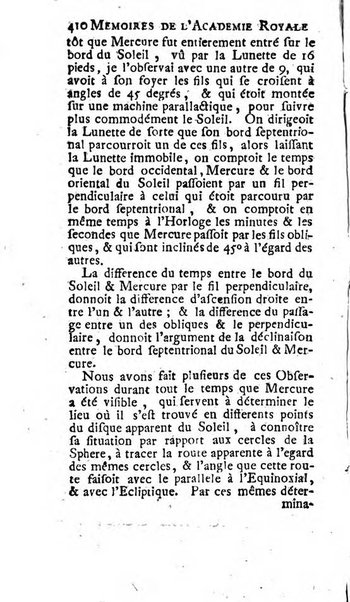 Histoire de l'Académie royale des sciences avec les Mémoires de mathematique & de physique, pour la même année, tires des registres de cette Académie.