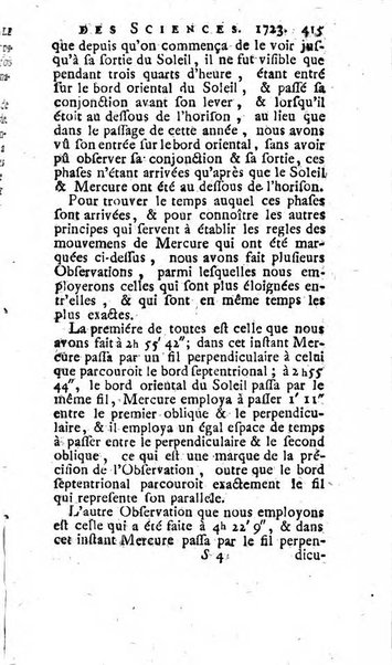 Histoire de l'Académie royale des sciences avec les Mémoires de mathematique & de physique, pour la même année, tires des registres de cette Académie.