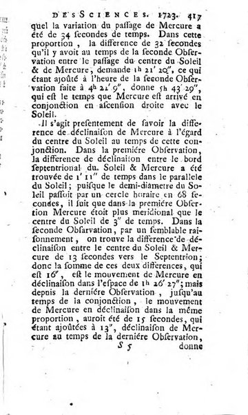 Histoire de l'Académie royale des sciences avec les Mémoires de mathematique & de physique, pour la même année, tires des registres de cette Académie.