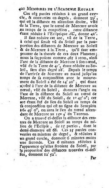 Histoire de l'Académie royale des sciences avec les Mémoires de mathematique & de physique, pour la même année, tires des registres de cette Académie.