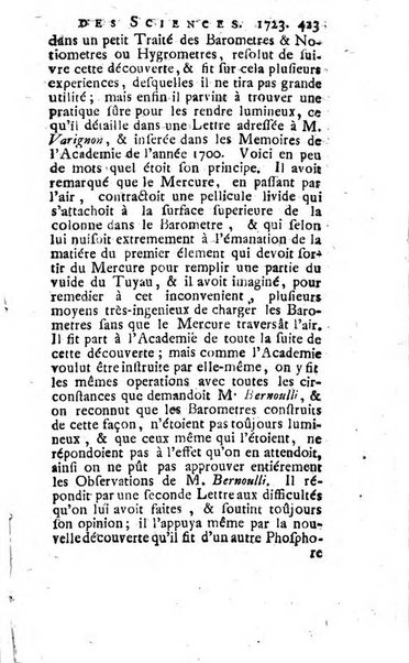 Histoire de l'Académie royale des sciences avec les Mémoires de mathematique & de physique, pour la même année, tires des registres de cette Académie.