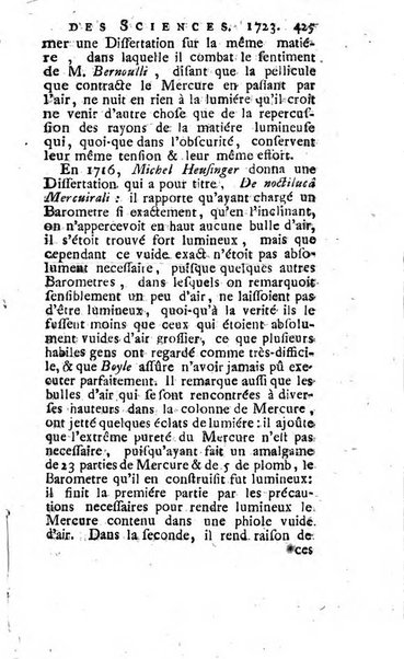 Histoire de l'Académie royale des sciences avec les Mémoires de mathematique & de physique, pour la même année, tires des registres de cette Académie.