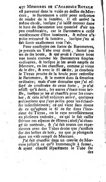 Histoire de l'Académie royale des sciences avec les Mémoires de mathematique & de physique, pour la même année, tires des registres de cette Académie.