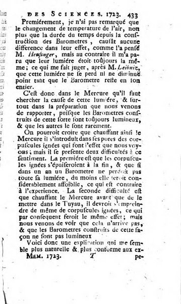 Histoire de l'Académie royale des sciences avec les Mémoires de mathematique & de physique, pour la même année, tires des registres de cette Académie.