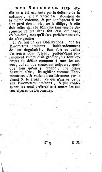 Histoire de l'Académie royale des sciences avec les Mémoires de mathematique & de physique, pour la même année, tires des registres de cette Académie.