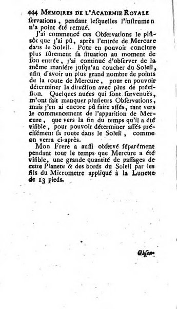 Histoire de l'Académie royale des sciences avec les Mémoires de mathematique & de physique, pour la même année, tires des registres de cette Académie.