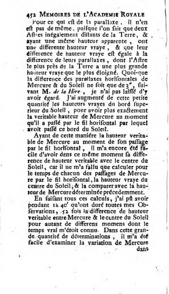 Histoire de l'Académie royale des sciences avec les Mémoires de mathematique & de physique, pour la même année, tires des registres de cette Académie.