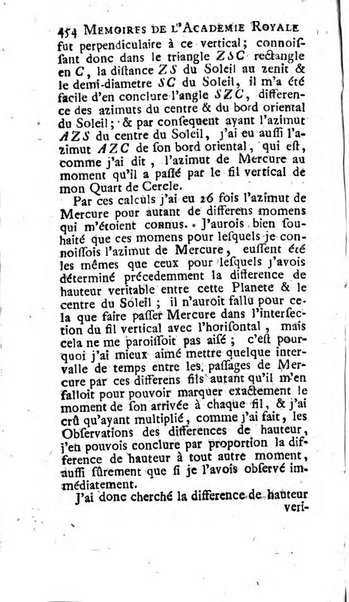 Histoire de l'Académie royale des sciences avec les Mémoires de mathematique & de physique, pour la même année, tires des registres de cette Académie.