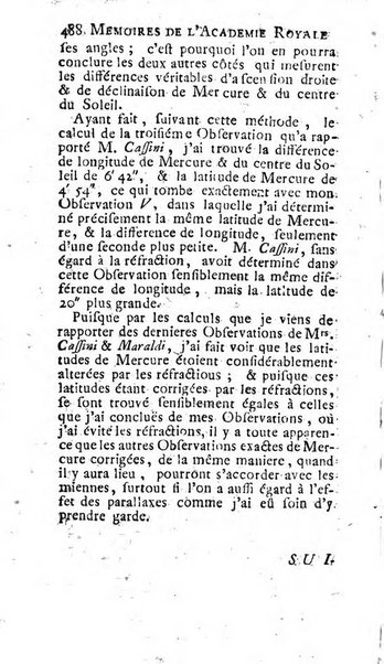 Histoire de l'Académie royale des sciences avec les Mémoires de mathematique & de physique, pour la même année, tires des registres de cette Académie.